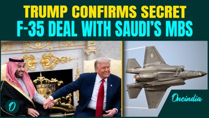 Trump’s STUNNING F-35 Promise to Saudi’s MBS- CONFIRMS F-35 Deal With Saudi Arabia a Done Deal