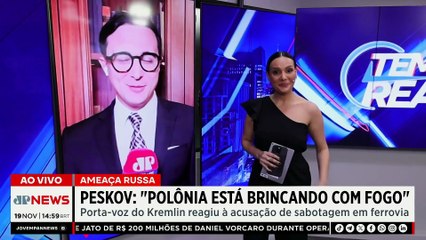 Rússia afirma que Polônia está ‘brincando com fogo’ e reage à acusação de sabotagem em ferrovia