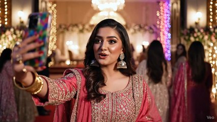 College Girl Enjoying the Wedding  Full Shaadi Vibes