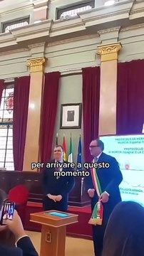 Santa Maria C.V. (CE) - Con grande felicità e con grande orgoglio, con il Sindaco Ballesta (19.11.25)