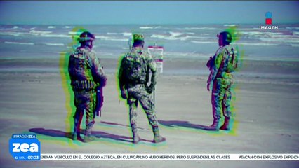 Estados Unidos coloca letreros de restricción en Playa Bagdad