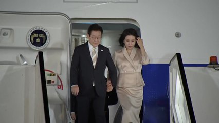 이 대통령, 이집트 도착...정상회담·중동 구상 연설 예정 / YTN