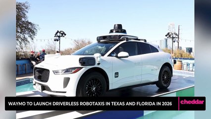 Waymo to Launch Driverless Robotaxis in Texas and Florida in 2026