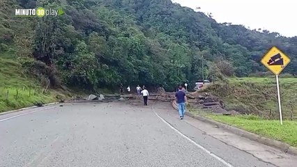 Atentado terrorista en la vía Medellín-costa Atlántica a la altura de Yarumal