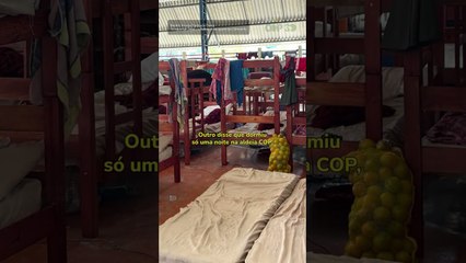 'Não aguento mais': indígenas relatam falta de água para beber e tomar banho em Aldeia COP #shorts