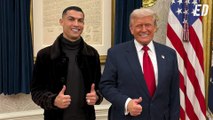 Cristiano Ronaldo y Donald Trump cenan juntos en la Casa Blanca