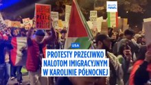 USA: protesty przeciwko nalotom imigracyjnym w Karolinie Północnej