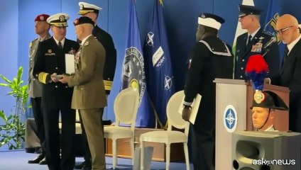 Ordine al Merito della Repubblica Italiana all'ammiraglio Munsch