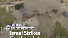 Israel Strikes Southern Lebanon After Evacuation Warning