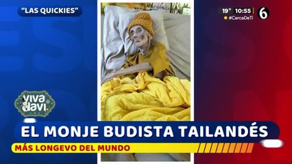 El monje budista tailandés más logevo del mundo