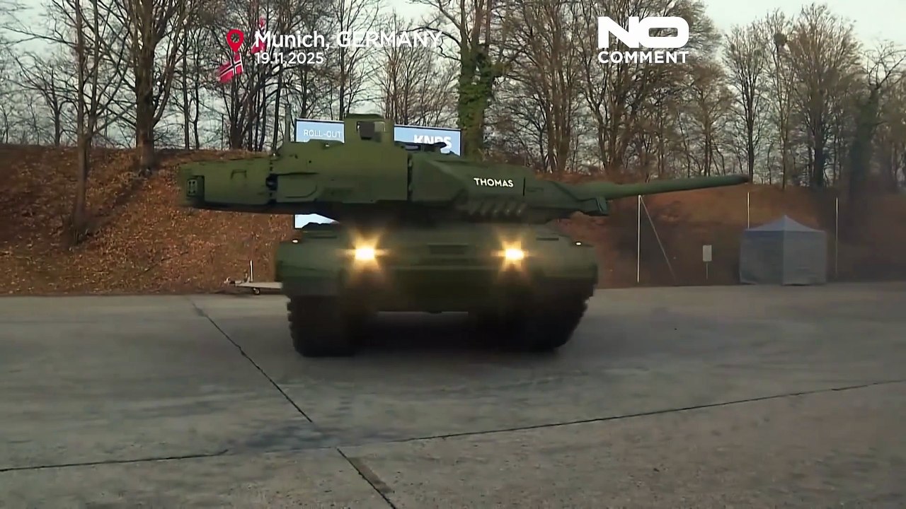 Deutschland stellt den neu entwickelten Kampfpanzer Leopard 2A8 vor
