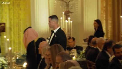 Ronaldo attends Trump White House dinner in honour of Saudi crown prince
