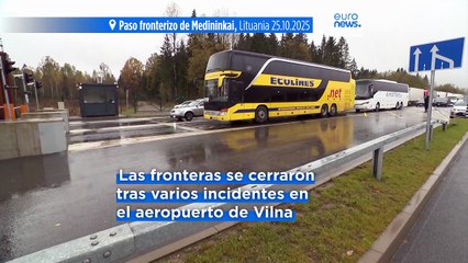 Lituania reabre su frontera con Bielorrusia tras las tensiones por el contrabando con globos aerostáticos