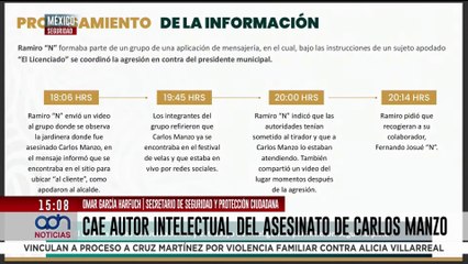 Cae “El Licenciado”, autor intelectual del asesinato de Carlos Manzo