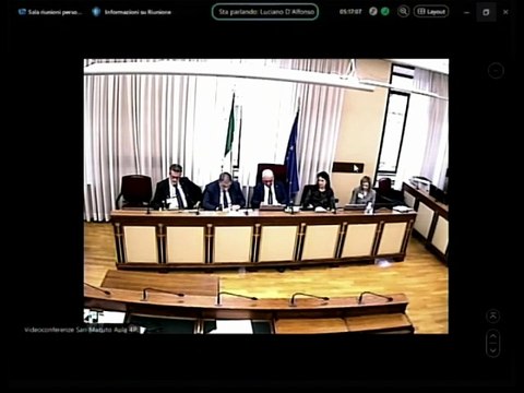 Roma - ​Rischio idrogeologico e sismico, audizione Ciciliano e Coccia (19.11.25)