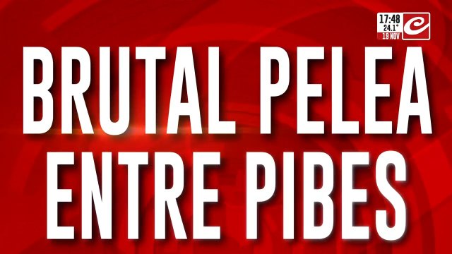 Brutal pelea entre pibes: estaban jugando al fútbol y se agarraron a trompadas