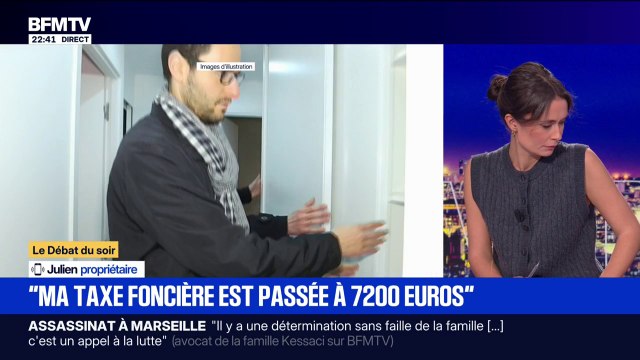 “Ma taxe foncière est passée à 7.200 euros”: Julien, un propriétaire marseillais, témoigne sur BFMTV