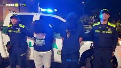 Capturan en flagrancia a dos hombres que intentaron cometer un hurto en El Poblado