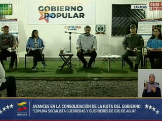 Pdte. Maduro: Por su nivel de desarrollo este será un corredor modelo para articular las comunas