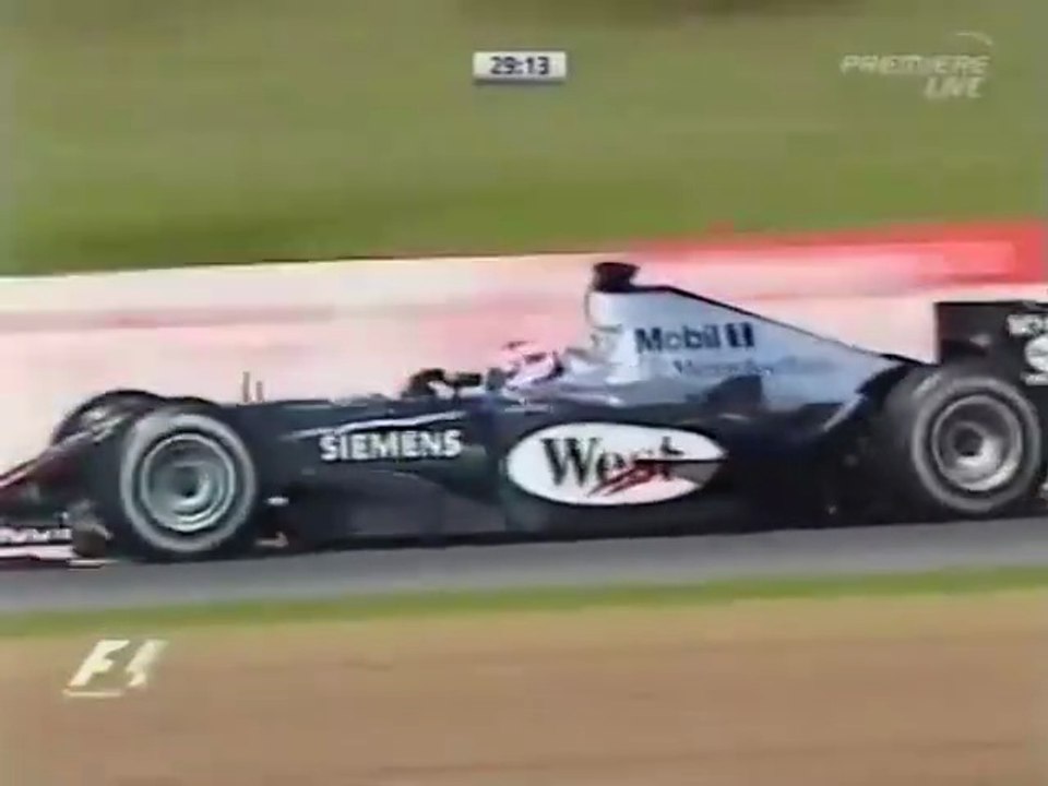 F1 – Kimi Räikkönen (McLaren Mercedes V10) lap in practice – Spain 2004