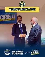 Iannone - Sul #termovalorizzatore perché prima lo voleva chiudere ed ora non è più così convinto? (19.11.25)