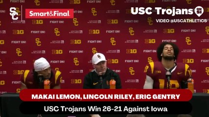 USC Trojans discuss the students support during games