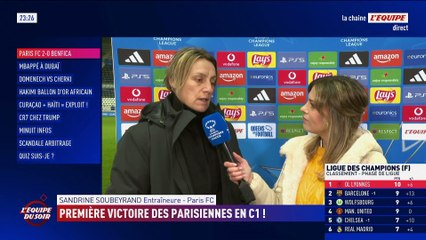 Soubeyrand, après Paris FC-Benfica : «Le résultat nous est favorable mais j'attends un peu plus de mon équipe» - Foot - Ligue des champions (F) - Paris FC
