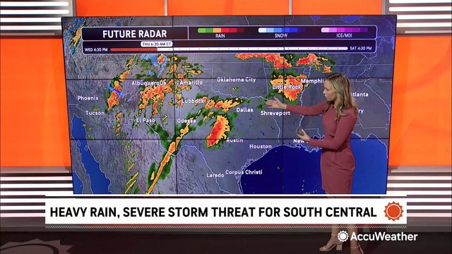 Severe storm threats ramp up in the central US