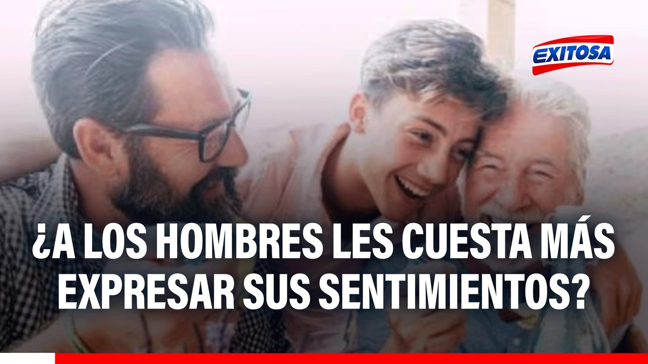 ¿A los hombres les cuesta más expresar sus sentimientos?