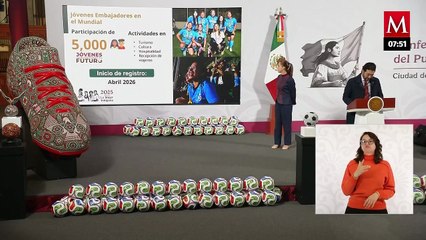 Jóvenes Construyendo el Futuro se suma al Mundial 2026
