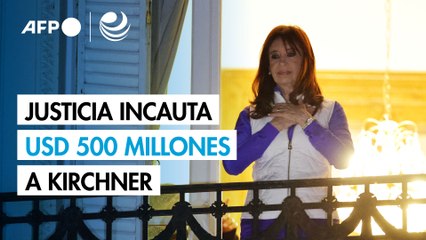 Justicia argentina ordena decomisar bienes por USD 500 millones a Kirchner