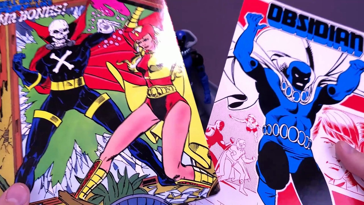 McFarlane Toys DC Multiverse Infinity Inc #16 Gold Label Collection Obsidian Figure Review