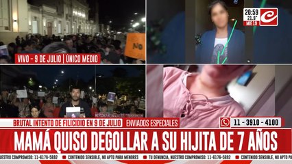 Brutal intento de filicidio