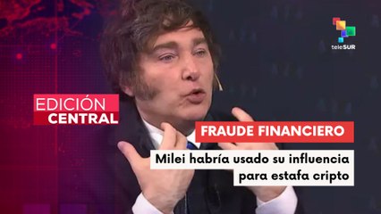 Informe de 120 páginas vincula a Milei con esquema "Libra"