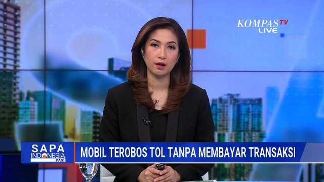 Aksi Mobil Mewah Terobos Gerbang Tol, Polisi Selidiki Pemilik Kendaraan | SAPA PAGI