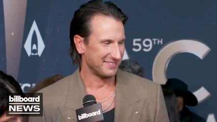 Russell Dickerson On Working With the Jonas Brothers on "Happen To Me" & More | CMA Awards 2025