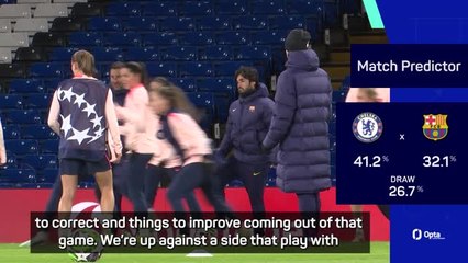 Barca confident their way can prevail against English champions Chelsea