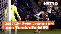 Crisis tricolor: México se desploma en el ranking FIFA rumbo al Mundial 2026