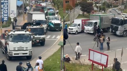 Comunidad amenaza con mantener los bloqueos en La Calera