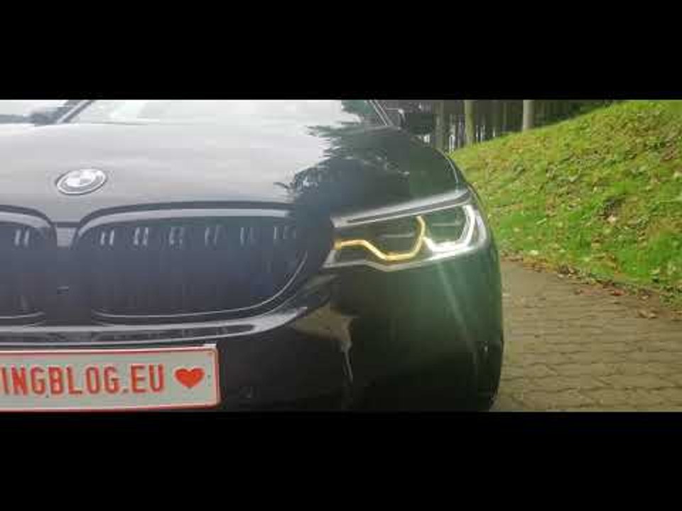 BMW 5er M550i (G30) Kühlergrill Einsätze / Verkleidung Frontstrebe (Crash Bar Covers) Einbau