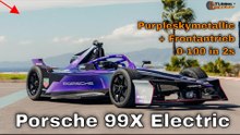 Porsche 99X Electric: Der neue Formel E-Bolide für die Saison 2024/25