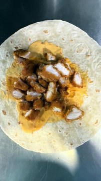 French Tacos Viande Tenders Sauce Samouraï & Gruyère. #BR3 #tacos #FrenchTacos #eating #foodlover