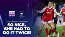 Alessia Russo’s pair of headers powers Arsenal’s comeback win! | UEFA Women’s Champions League Moments