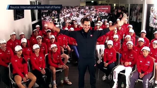 Fellow tennis legends welcome Federer to Hall of Fame