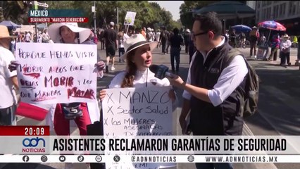 Intentaron minimizar la marcha, pero las demandas ciudadanas fueron contundentes