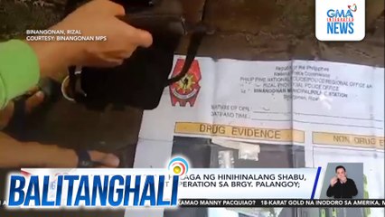 Mahigit P336,000 na halaga ng hinihinalang shabu, nasabat sa buy-bust operation sa Brgy. Palangoy; 2, arestado | Balitanghali