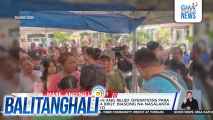 Pokwang, pinangunahan ang relief operations para sa mahigit 500 pamilya sa Brgy. Biasong na nasalanta ng mga nagdaang bagyo | Balitanghali