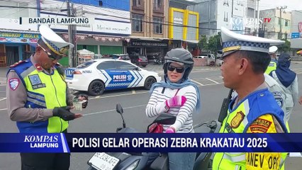 Polisi Gelar Operasi Zebra Krakatau 2025