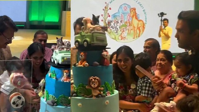 Isha Ambani Twins Birthday Celebration: Cake Cutting With Ambani Family,Inside Old Video...