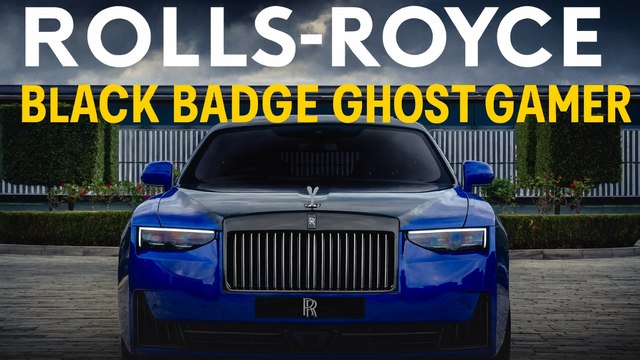 Rolls-Royce Black Badge Ghost Gamer (2026) – Luxus trifft 8-Bit-Nostalgie